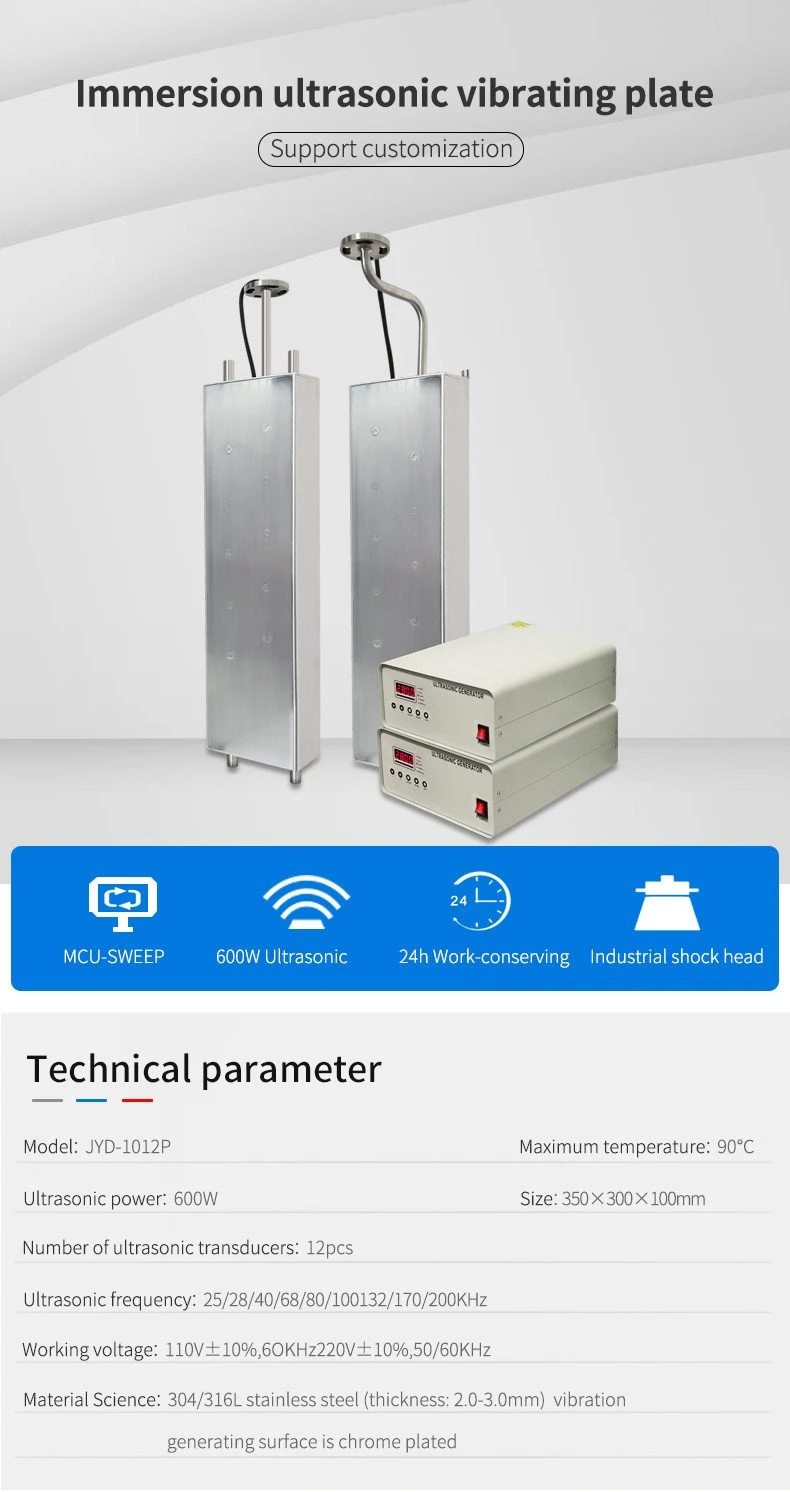 Immersible Ultrasonic Transducers Pack