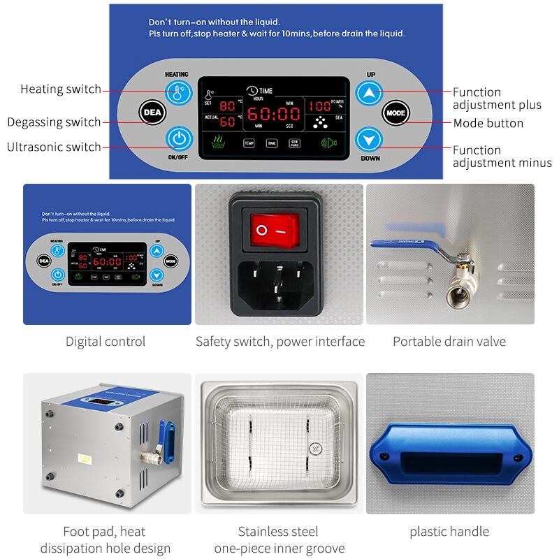 LCD Tooth Ultrasonic Bath